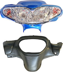 Roc Motorrad Tachodeckel Blau