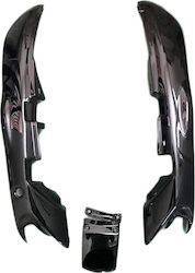 Roc Motorcycle Tail Plastic Black