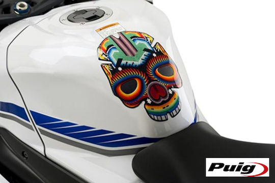 Puig Adhesive Tank Protection Red