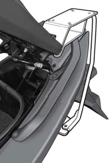 Shad Case Mounts for Yamaha T-Max 530