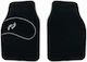 Kaver Front Mats 2pcs Gray / Black