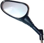 Motorcycle Mirror Black 1pc