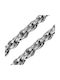 Theodora's Jewellery Chain Neck made of Steel Wide Thickness 11mm and Length 38cm