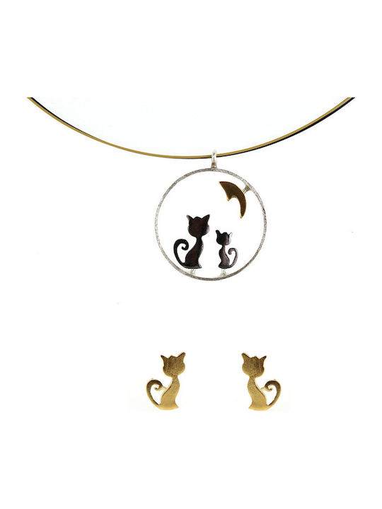 Theodora's Jewellery Комплект Бижута от Златно Сребро