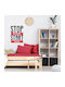 Dekorativer Aufkleber Wand 1Stück 60x45cm Caravelshop