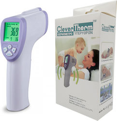 Clever Ψηφιακό Θερμόμετρο Μετώπου με Υπέρυθρες Κατάλληλο για Μωρά 090067