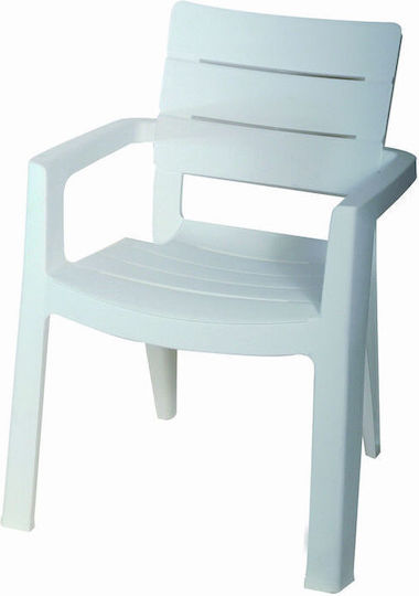 Καρέκλα Λευκή 58x63.5x83εκ. Καρέκλα Λευκή 58x63.5x83εκ.