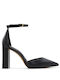 Aldo Leder Pumps Schwarz