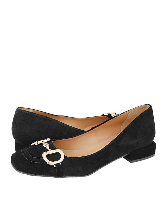 Suede Ballerinas Marana Black