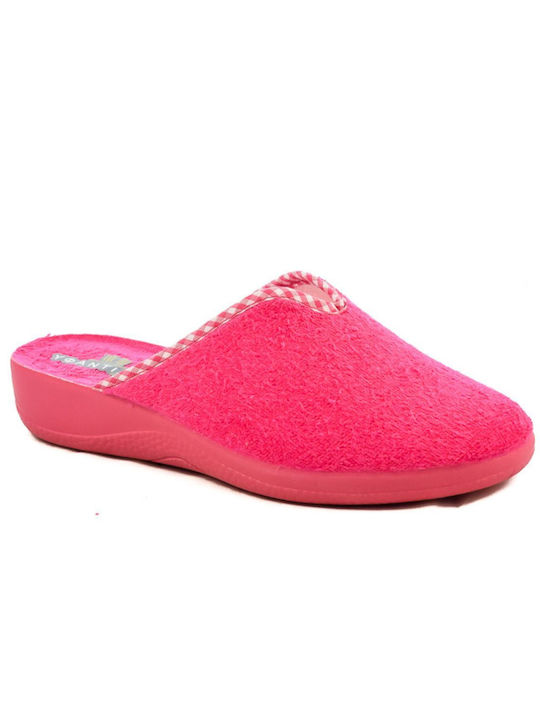 Yfantidis Terry Women's Slippers Fuchsia