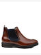 Leather Brown Chelsea Boots