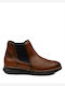 Fluchos Men's Chelsea Ankle Boots Tabac Brown