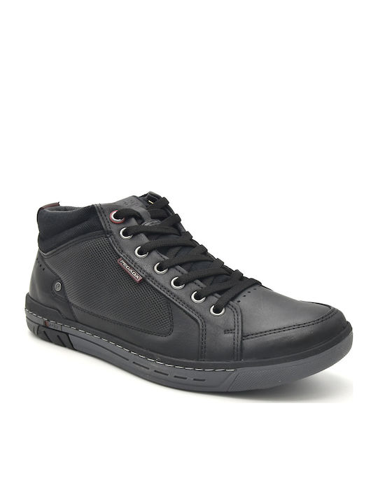 Piele Negru Ghete barbati