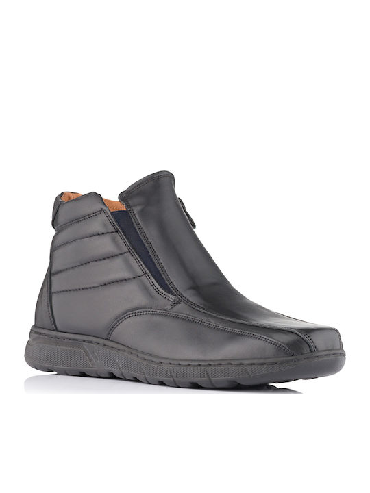 Piele Negru Ghete Chelsea Anatomic