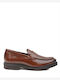 Fluchos BELGAS Men's Leather Loafers Brown