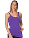 Cu Bretele Violet Tricou pentru femei