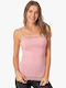 Women's T-Shirt with Spaghetti Strap Pink