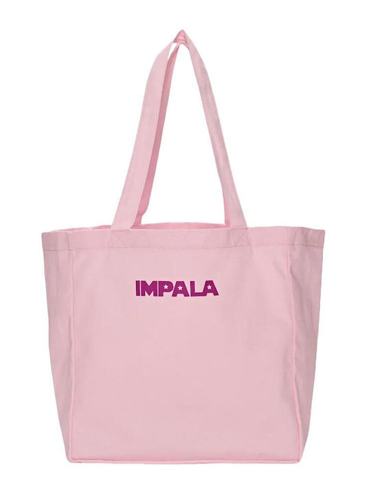 Impala Fabric Beach Bag Pink