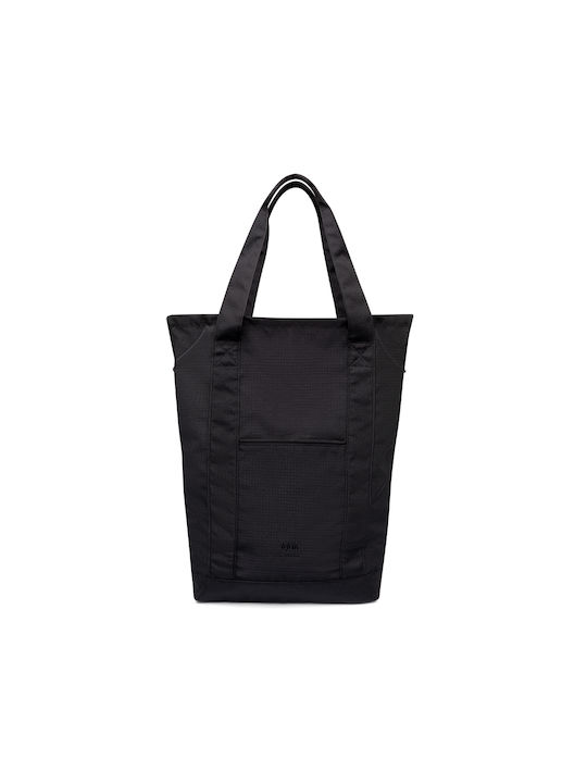 Lefrik Τσάντα για Ψώνια σε Μαύρο χρώμα