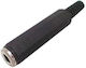 Lz Βύσμα 6.3mm Jack mono female 10τμχ Μαύρο (01.111.0041)