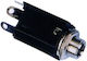 Lz Βύσμα 6.3mm Jack mono female 10τμχ Μαύρο (01.111.0059)