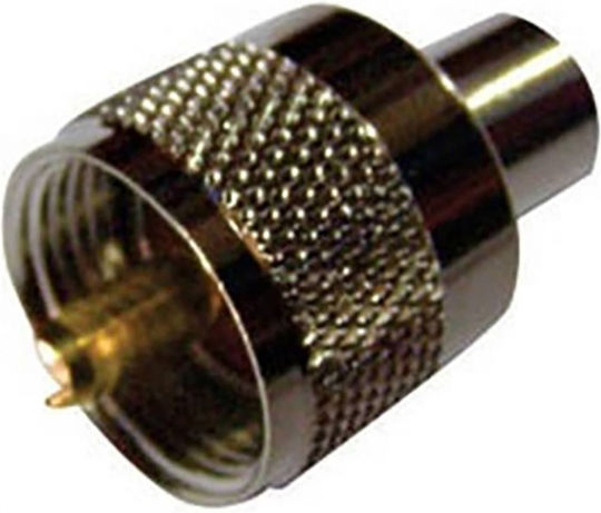 Plug UHF male 5pcs Silver (01.101.0006)