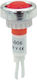 LED Indicator luminos Roșu 10buc 02.011.0196