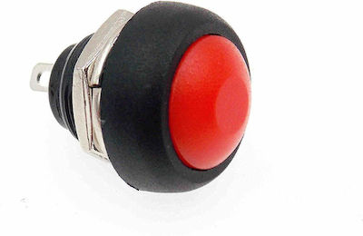 Optum On-Off switch Pushbutton Red 1pcs