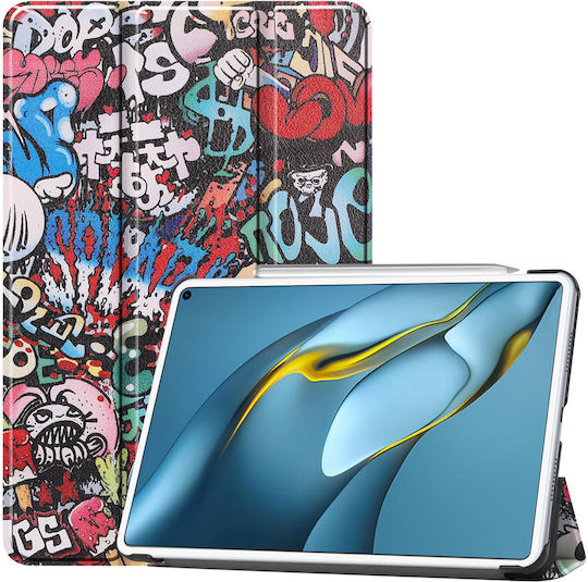 Tri-Fold Flip Cover Πολύχρωμη (MatePad Pro 10.8)
