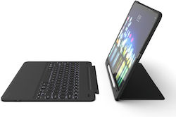 Zagg Slim Flip Cover Plastic with Keyboard English US Black 103302326