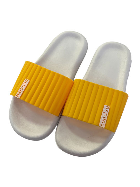 Beyounger Women's Flip Flops Yellow
