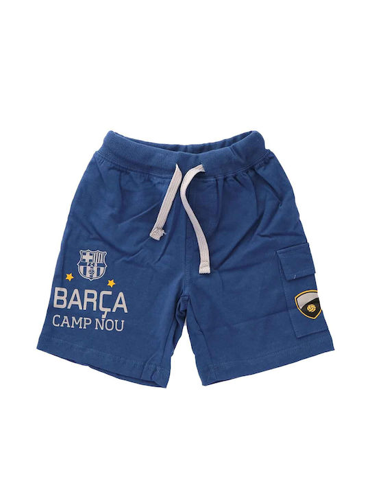 F.C. Barcelona Șort/Bermude pentru copii din material textil Albastru marin