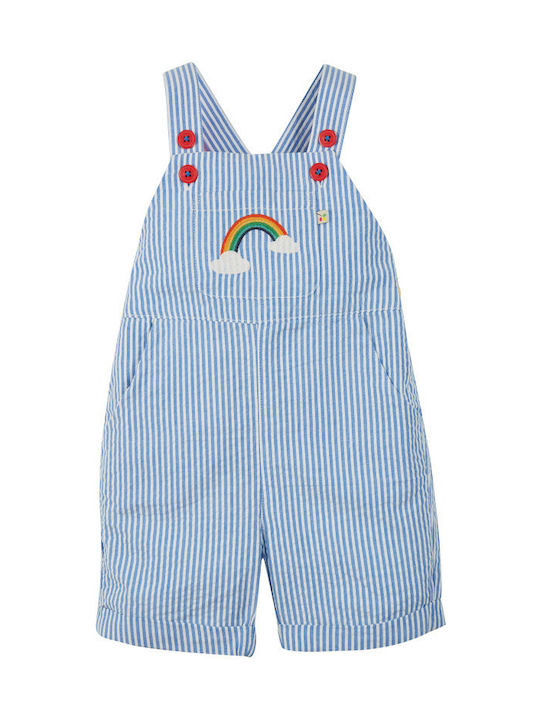 Frugi Kids Fabric Overall Blue