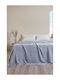 Aigaion Mousseline Decke Übergröße 240x280cm Blau