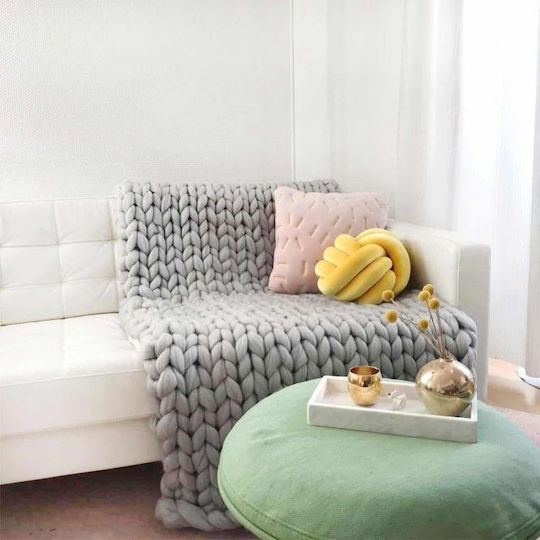 ADORIST Sofa 80x130cm Grey