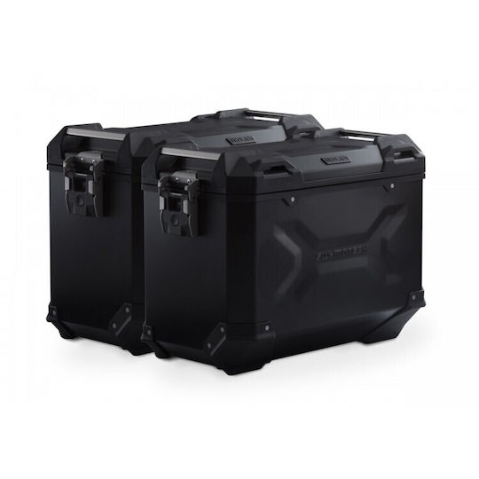 SW-Motech TRAX Σετ Πλαϊνές Βαλίτσες Μοτοσυκλέτας 45lt σε Μαύρο Χρώμα