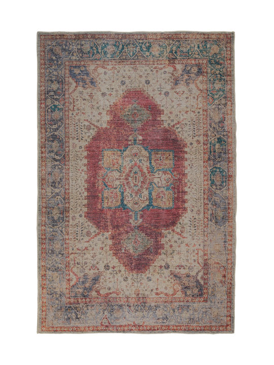 Βιοκαρπέτ Plumeria Rug Ορθογώνιο Timp de vară Bumbac Multicolor