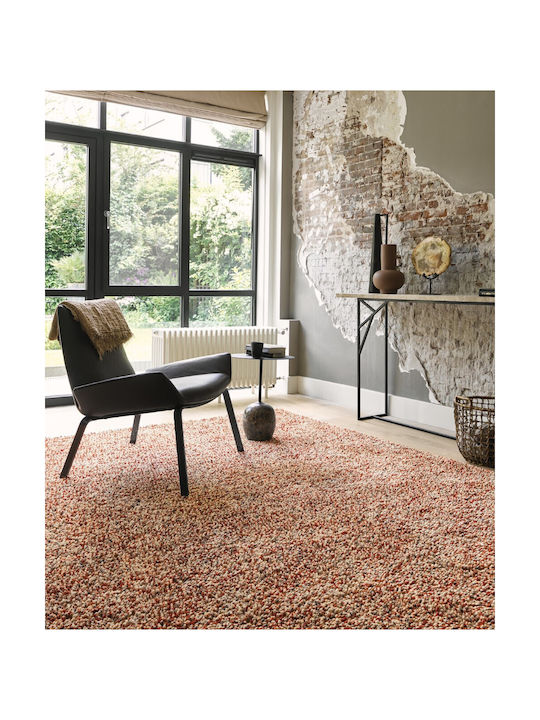 Brink & Campman Pop Art Covor Rectangular Din lână Ecru Coral
