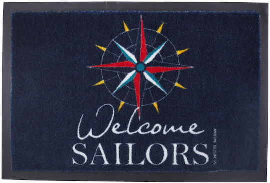 Marine Business Fußmatte aus Gummi Blau 50x70cm 41268 Blau