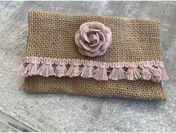 Riniotis Wedding Favor Envelope with Burlap