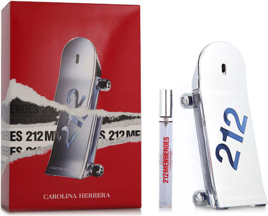 Carolina Herrera 212 Heroes Forever Young Ανδρικό Σετ με Eau de Toilette 2τμχ