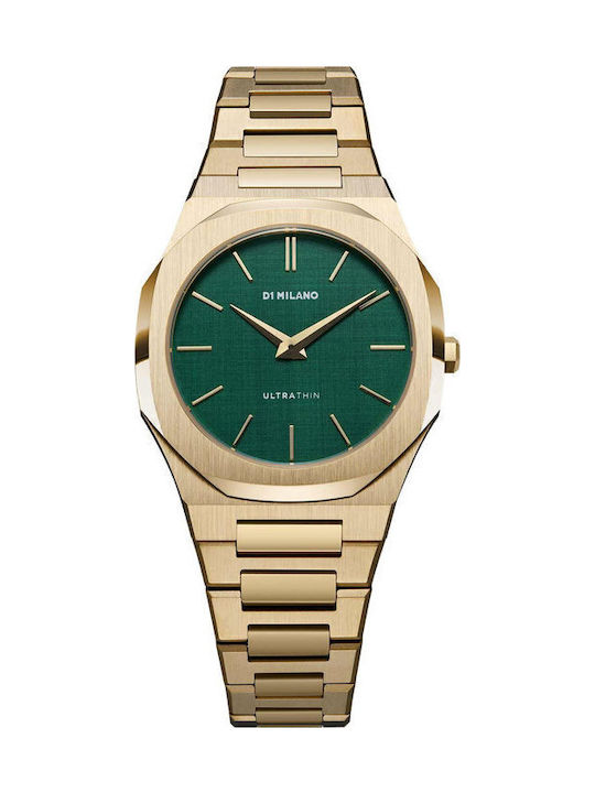 D1 Milano Ultra Thin Γυναικείο Ρολόι 50mm Μπατα...