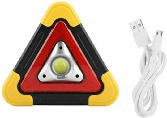 Arrango Rechargeable Car Warning Light LED WOR-AT79894 Yellow OEM