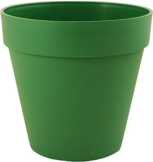Sic Plast DECO Γλάστρα Πλαστική Πράσινη 10x10x9.5εκ.