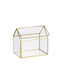 Palma Emporio Planter Glass Transparent 16x11x15.5cm.