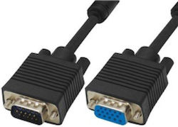 Autonics Cable VGA male - VGA male Μαύρο 20m (04.001.0397)