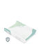 Sensillo Hard Changing Pad made of Fabric Green 50x70cm