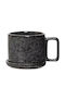 Bloomingville Tasse Kaffee Keramik Schwarz 300ml