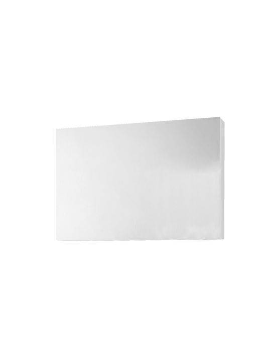 Drop Oglindă de Baie Dreptunghiulară 75x55cm Alb
