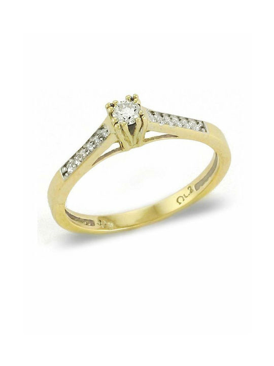 Paraxenies Single Stone from Gold 14K